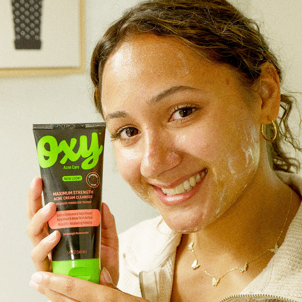 The Hero to Defeat Stubborn Acne – Oxy® Maximum Strength Acne Cream Cleanser