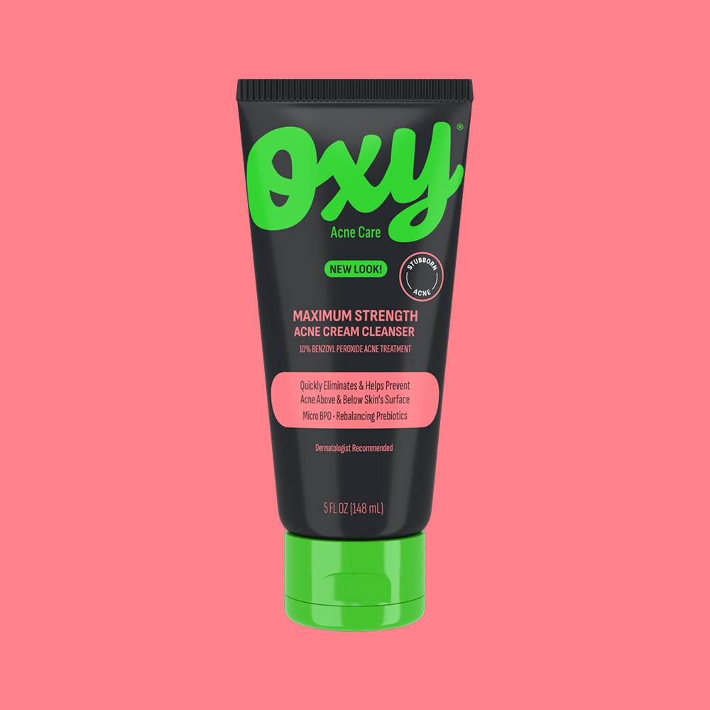 The Hero to Defeat Stubborn Acne – Oxy® Maximum Strength Acne Cream Cleanser