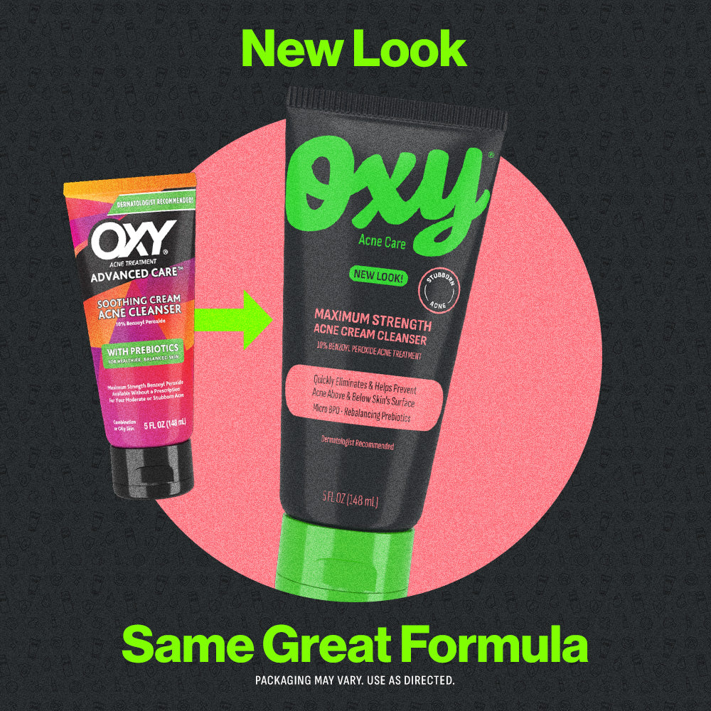 The Hero to Defeat Stubborn Acne – Oxy® Maximum Strength Acne Cream Cleanser